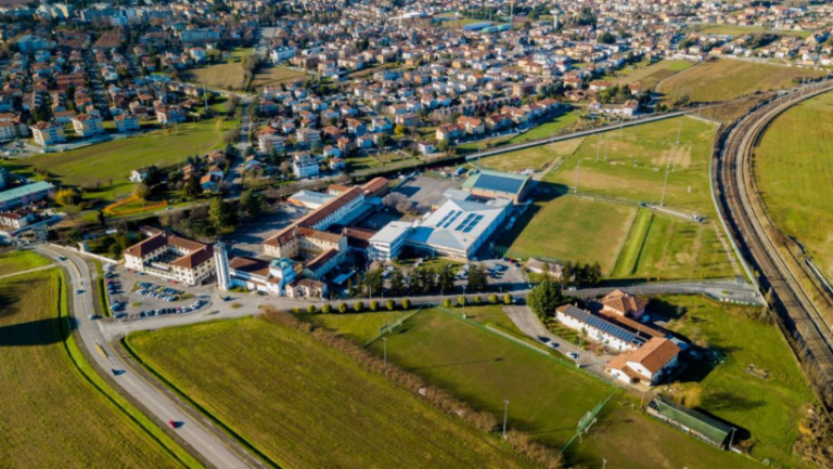 L'Istituto Salesiano G.Bearzi visto dall'alto